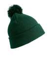 RC028B RC028J Result Core Kids Pom Pom Beanie Bottle Green colour image